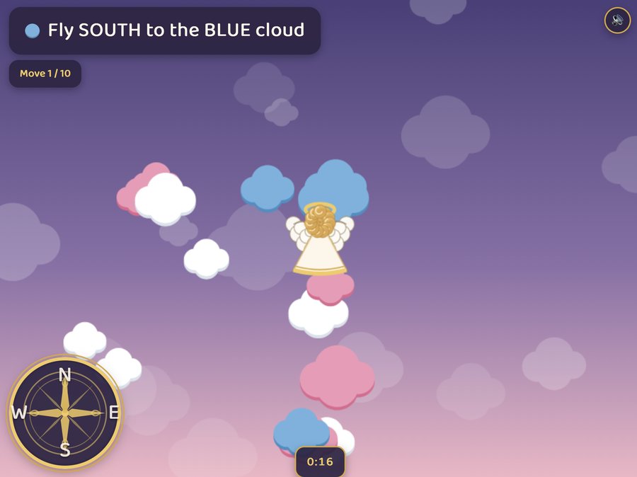 Compass Quest gameplay screenshot